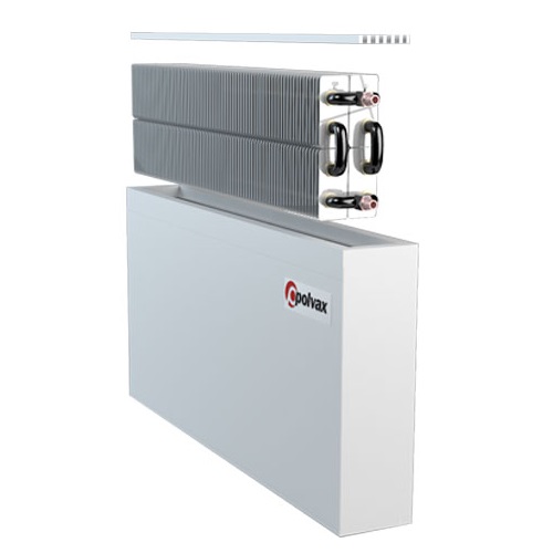 Настінні конвектори POLVAX W. КЕМ2.160х1250х450 мм