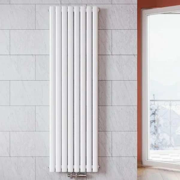 Радіатор дизайнерський Rastas Aurora White 1 колона 1800×480 мм