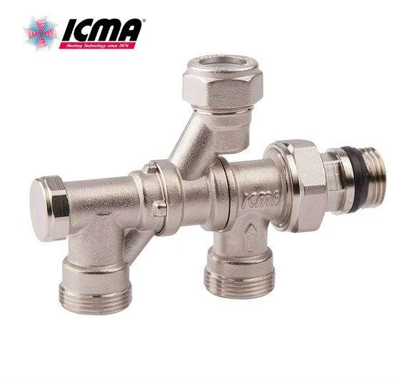 Кран радіаторний чотирьохходовий ICMA 1/2"х15 мм