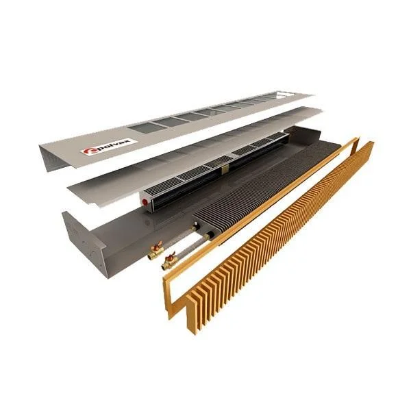 Підвіконні конвектори POLVAX КV.W. 245х1500х90 мм