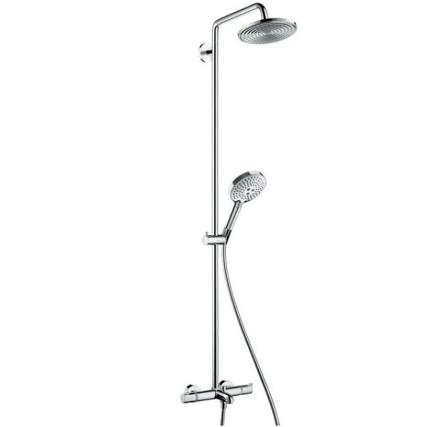 Душова система з термостатом Hansgrohe Raindance Select S 240 з виливом