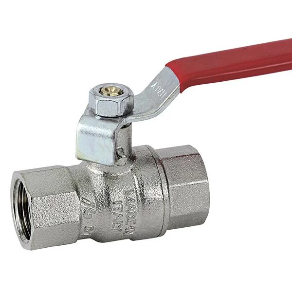Кран шаровой усиленный Bonomi Missouri PN40 Ø 1/2" внутр.- внутр. резьба "стальная ручка"