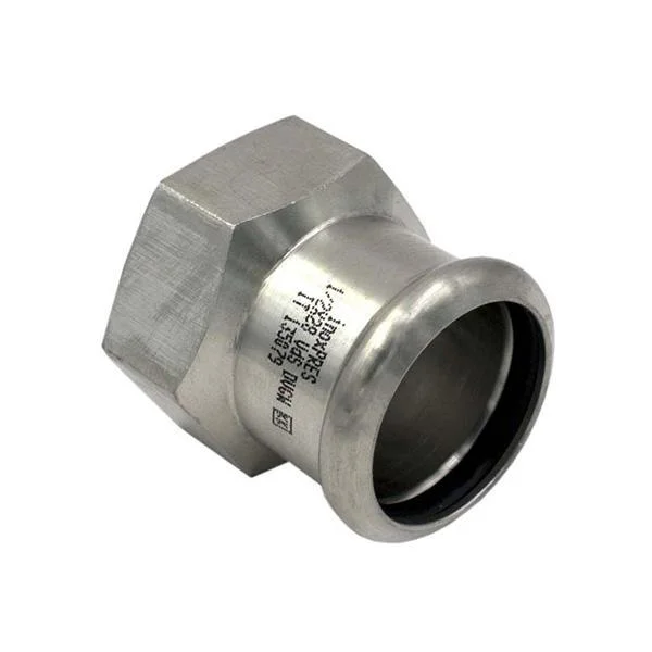 Муфта прес нержавійка RM Inox PRES Ø 28×1/2" мм, внутрішня різьба