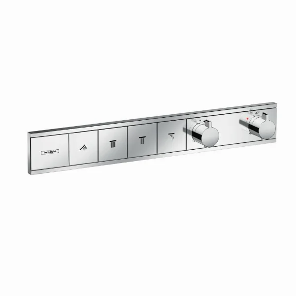 Термостат Hansgrohe RainSelect 15382000 на 4 споживача, для душа, хром
