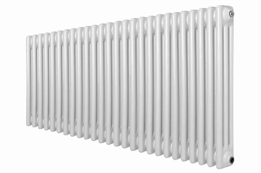 Дизайнерский радиатор горизонтальный Arttidesign Bari III G 26/600/1190/50 белый матовый