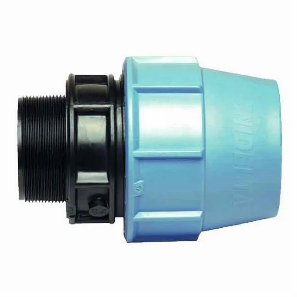 Муфта Unidelta PN16 PP-B Ø 20×3/4" зовнішня різьба