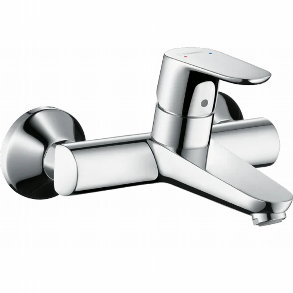 Змішувач для умивальника настінний Hansgrohe Focus 180