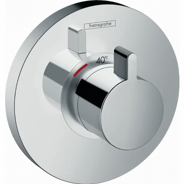 Змішувач-термостат для ванни або душа Hansgrohe ShowerSelect S Highflow Ø 150 мм