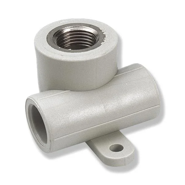 Тройник настенный с МРВ PPR Ekoplastik Ø 20×1/2" мм