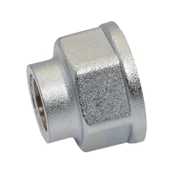 Муфта редукционная хром Pattaroni Ø 1/4"×1/2" внутренняя резьба