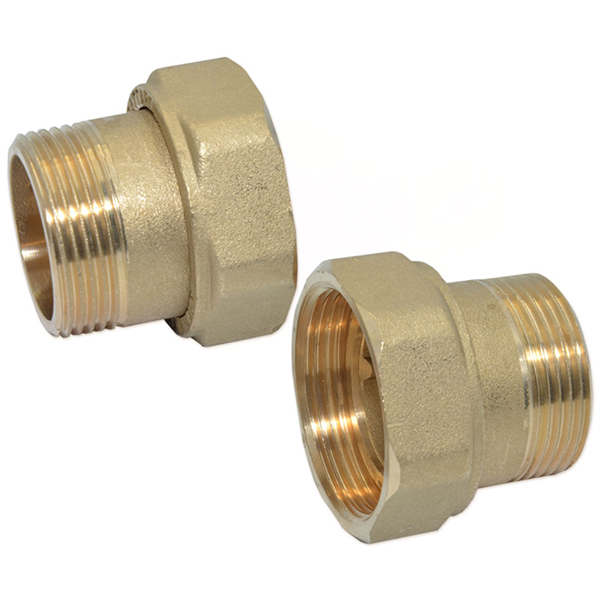 Штуцер-адаптер латунний Pattoni Ø 1-1/4"×1-1/2" (пара)