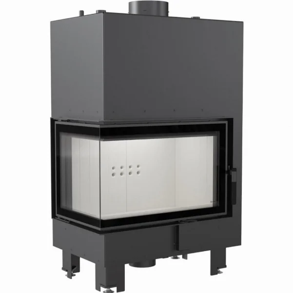 Камінна топка Kratki MBM PW 10 BS 12,0 кВт, ліва