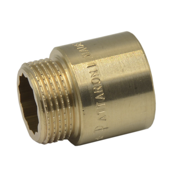 Подовжувач латунний Pattaroni Ø 1-1/4"×40 мм