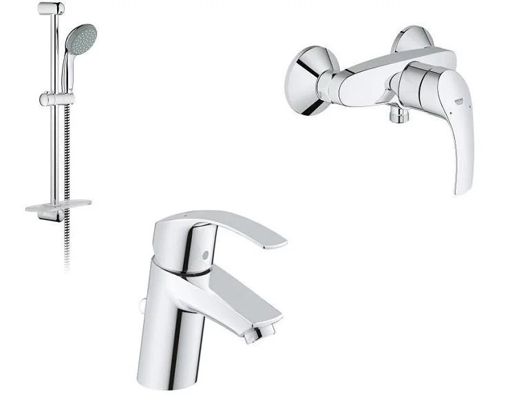 Змішувач для душу GROHE Eurosmart (33265002+33555002+27926000)