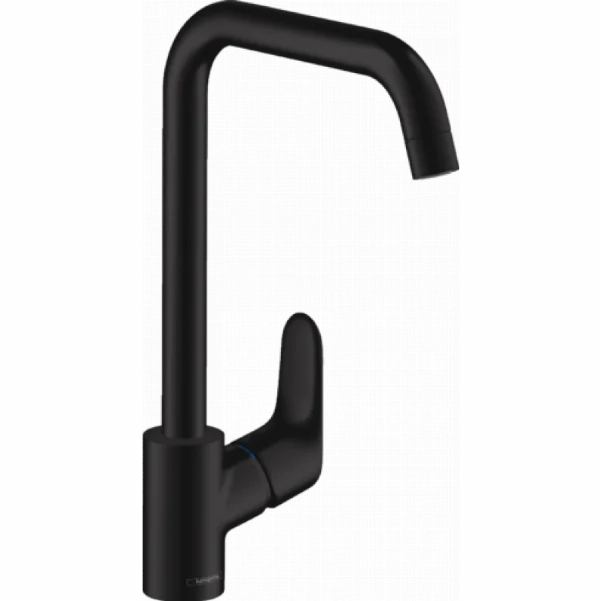 Смеситель для кухонной мойки Hansgrohe Focus, матовый черный