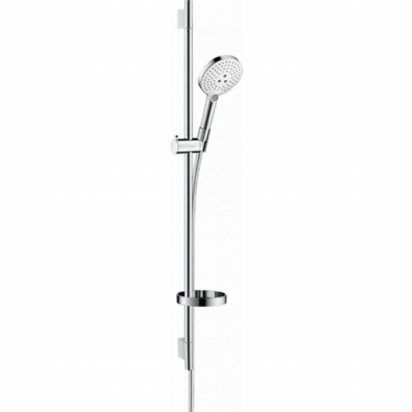 Душевой набор Hansgrohe Raindance Select S 120 3jet EcoSmart с душевой штангой и мыльницей 26633400