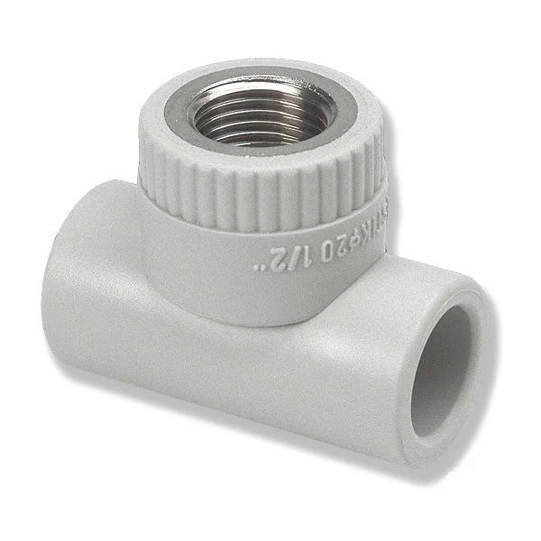Тройник с МРВ Ekoplastik PPR Ø 32×3/4"×32 мм