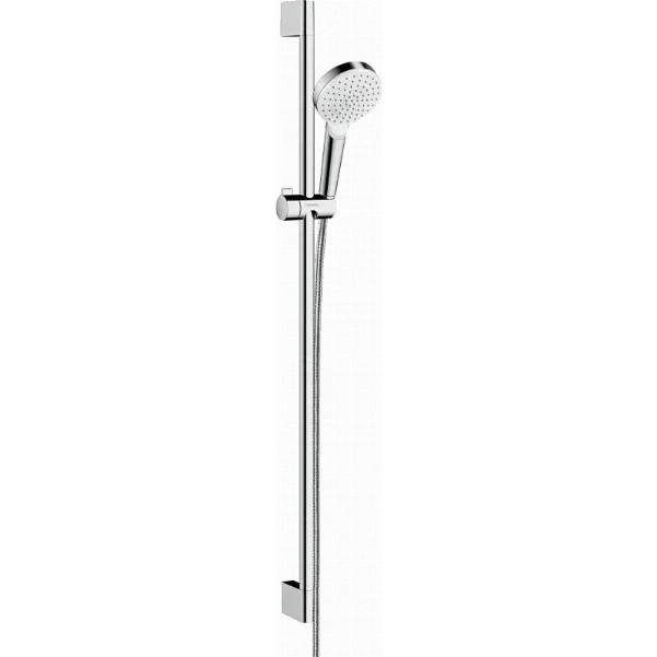 Душовий набір Hansgrohe Crometta 1jet 90 см, білий/хром 26537400