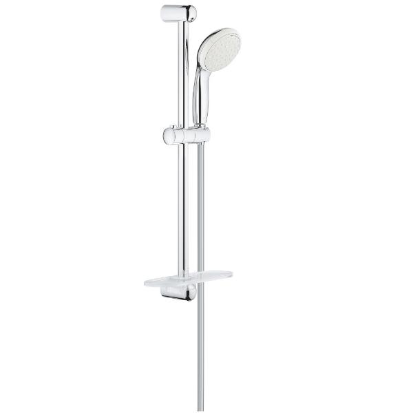 Душовий гарнітур Grohe Tempesta New 100 2jet диск білий, з мильницею