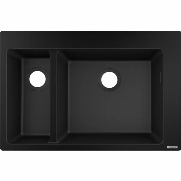Мойка для кухни Hansgrohe S51 S510-F635, черный графит 43315170