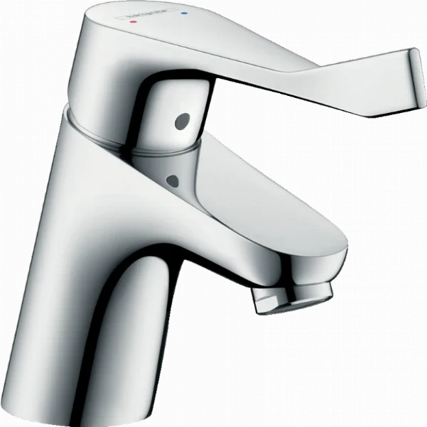 Змішувач для умивальника Hansgrohe Focus 70, зі зливним гарнітуром
