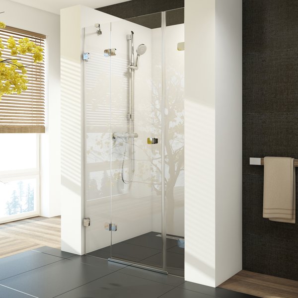 Душові двері Ravak Brilliant BSD3-120 L хром+Transparent