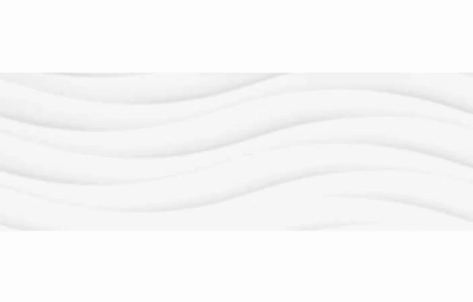 Плитка настінна CCR31-1 White Onda RECT 250x750x9 Ceramika Color