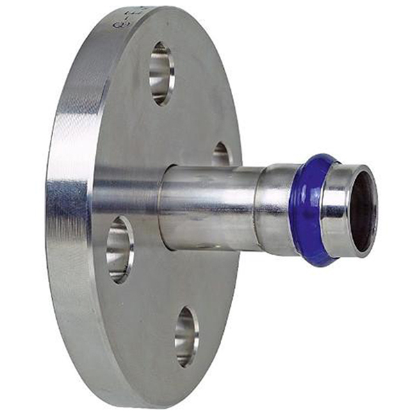 Фланець прес нержавійка ASG Inox Press Ø 28 мм