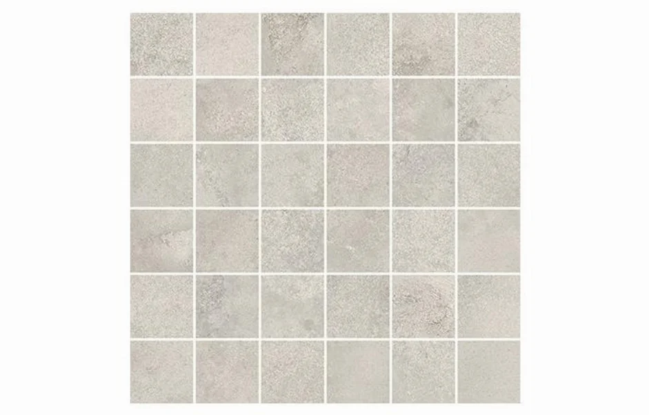 Мозаика Quenos White Mosaic Mat 298x298x8 Opoczno