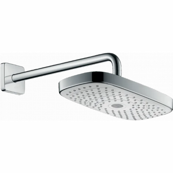 Верхній душ Hansgrohe Raindance Select E 300 2jet, білий/хром 27385400