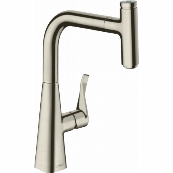 Змішувач Hansgrohe Metris Select M71 для кухонного миття, під сталь 73802800