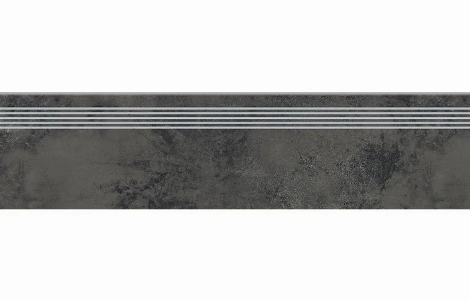 Ступень прямая Quenos Graphite Steptread 298x1198x8 Opoczno
