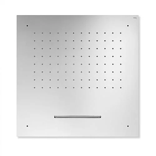 Верхній стельовий душ Tres Inox Loft 500х500 мм, 2jet