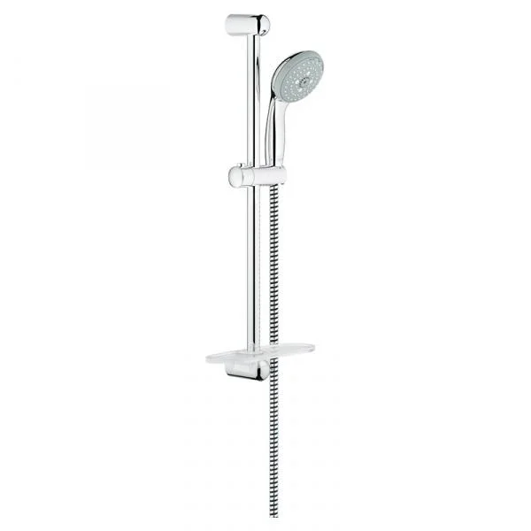 Душовий гарнітур Grohe New Tempesta 100 3jet, штанга, 600 мм