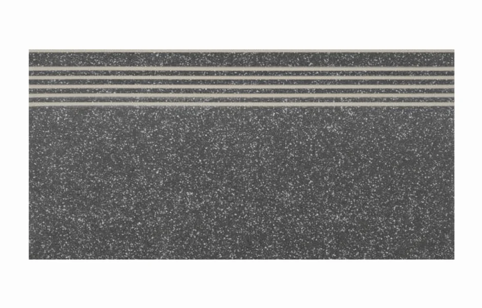 Щабель пряма Milton Graphite Steptread 298x598x8 Cersanit