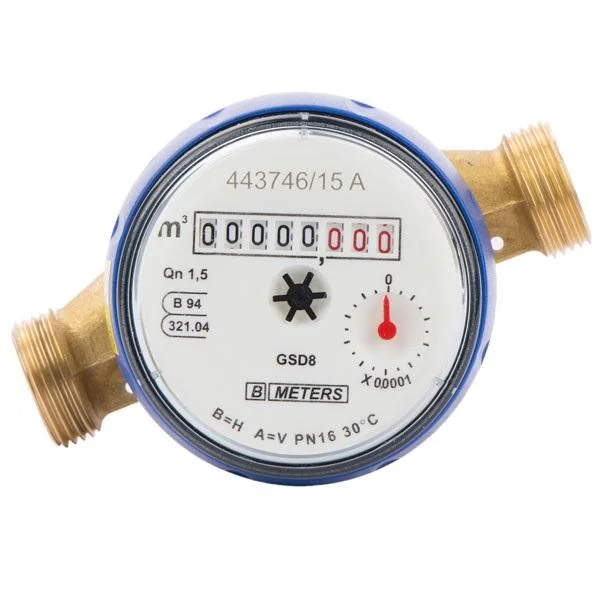 Лічильник холодної води BMeters GSD8-RFM Ø 1/2" L=110 мм