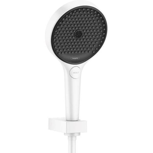 Душовий набір HANSGROHE Rainfinity 130 3jet зі шлангом 160 см, білий мат