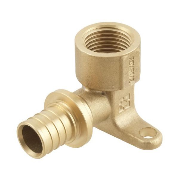 Коліно натяжне настінне Raftec Ø 20/2.8×3/4" внутрішня різьба