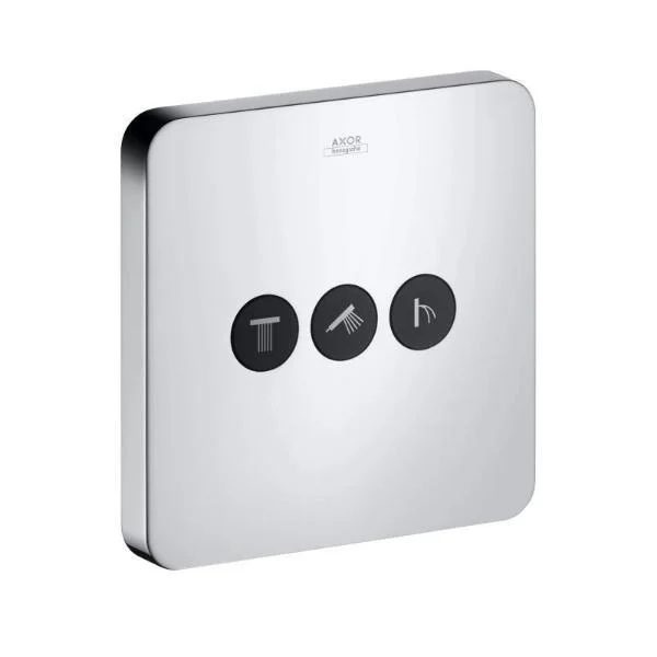 Запорный-переключающий вентиль Axor Shower Select, 3 потребителя