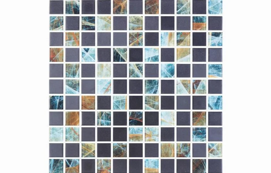 Мозаїка GMP 0825045 С2 Print 42-Black MATT 300x300x8 Kotto Ceramica