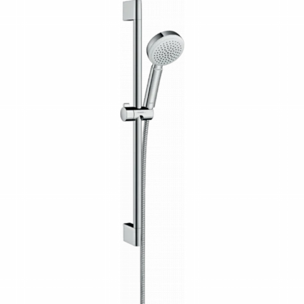 Душевой набор Hansgrohe Crometta 100 1jet EcoSmart с душевой штангой 26655400