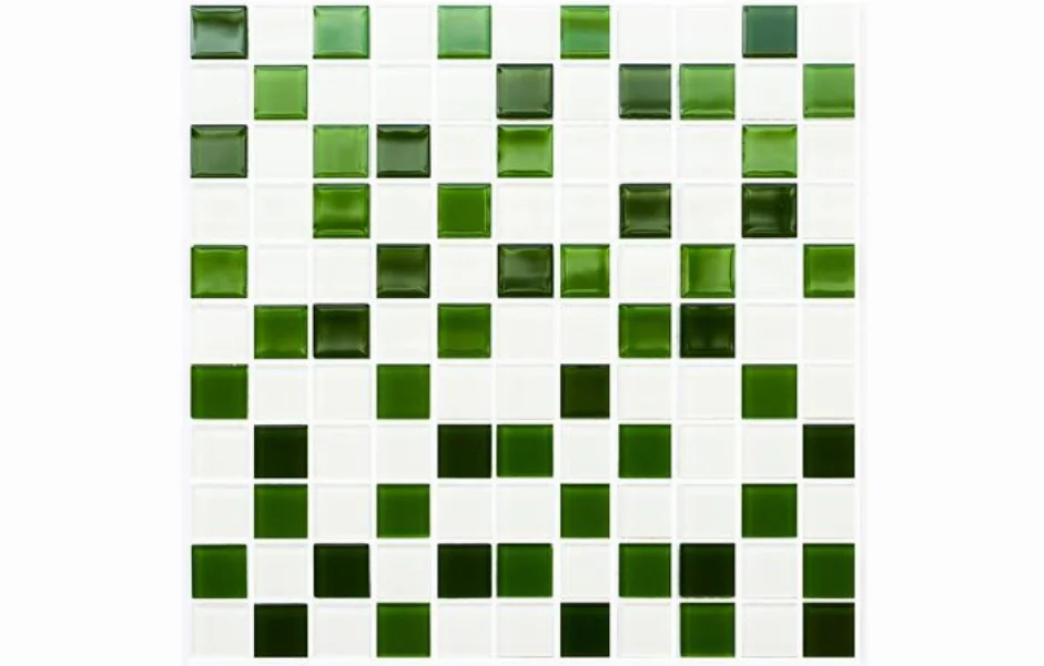 Мозаїка GM 4030 C3 Green D-Green M-White 300x300x4 Kotto Ceramica