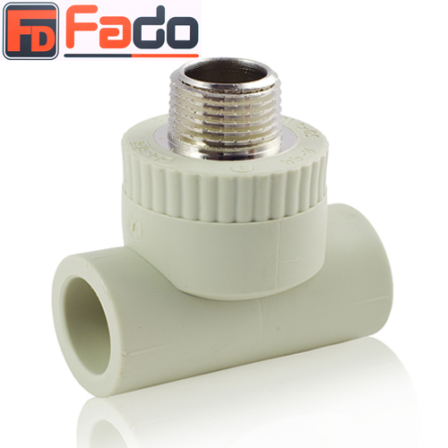 ППР Трійник Fado Ø 25×1/2"×25 наруж. різьба