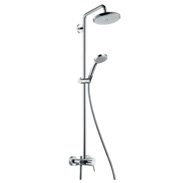Душевая система Hansgrohe Croma 220 1jet + смеситель