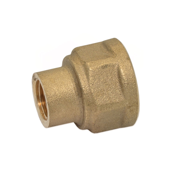 Муфта редукційна латунна Pattaroni Ø 3/8"×1/2" внутрішня різьба