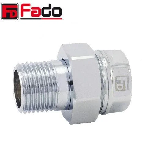 Сгон американка прямая FADO Fit Chrome Ø 3/4" внутр.- наруж. резьба