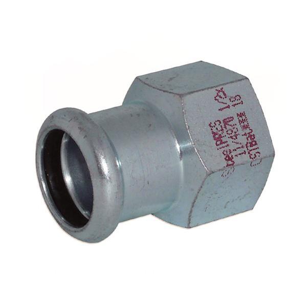 Муфта прес оцинковка RM Steel Pres Ø 18×1/2" внутрішня різьба