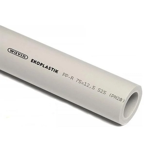 Труба Ekoplastik PP-R S2,5 / SDR6 / PN 20 Ø 50×8,3 мм (16 м в упаковці)