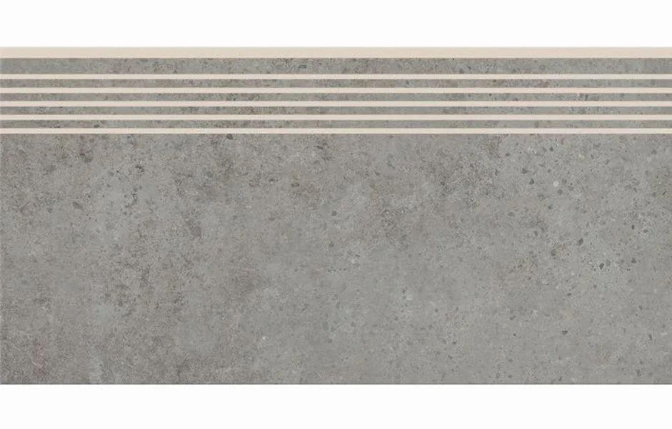 Щабель пряма HIGHBROOK GREY STEPTREAD 298х598х9 Cersanit