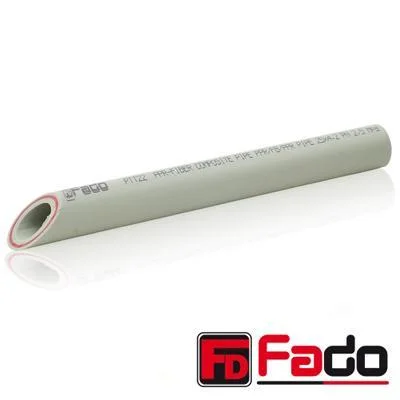 Труба ППР скловолокно Fado PP-RCT Fiber PN20 Ø 20×3.4 мм (уп. 100 м)